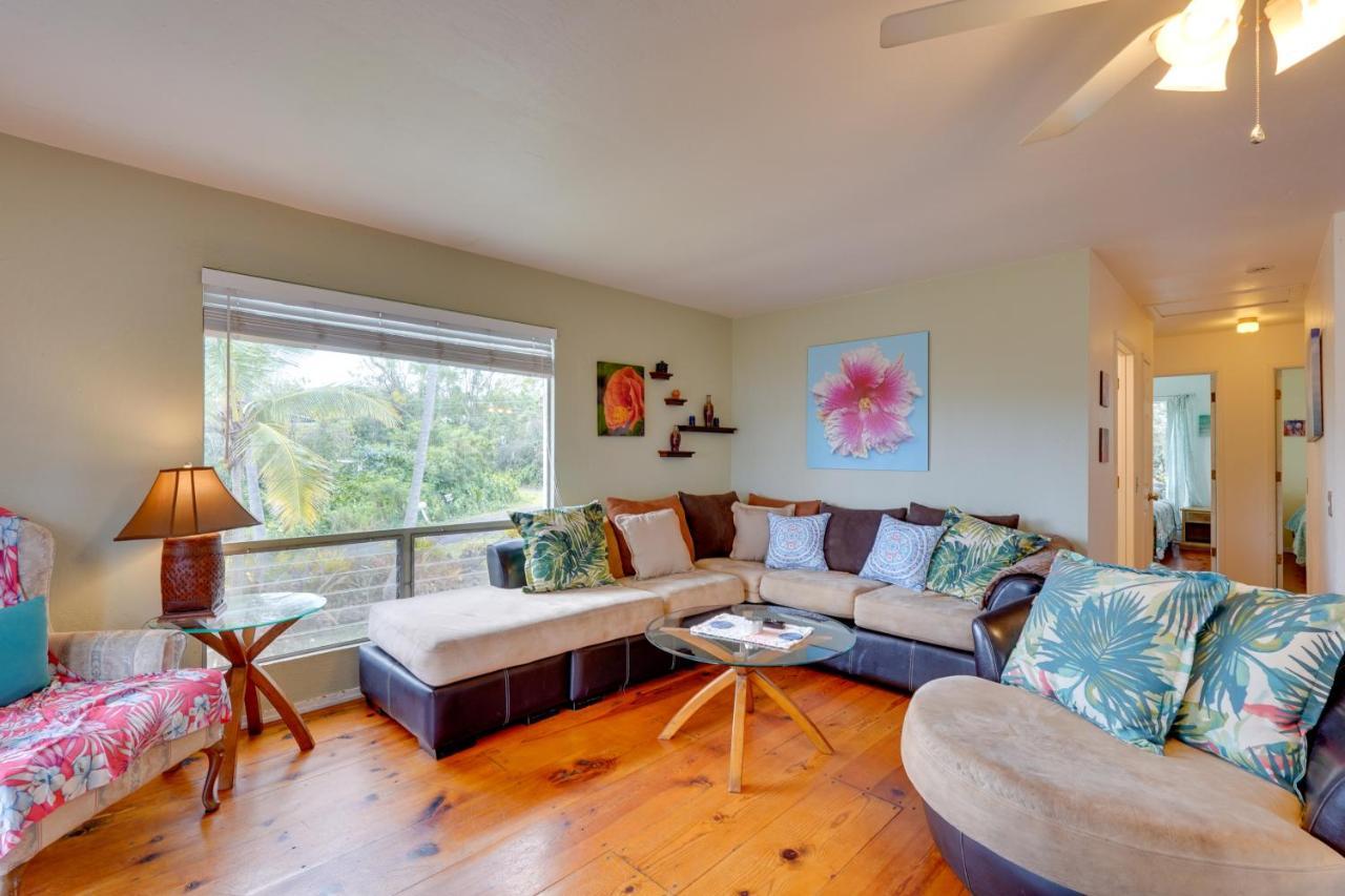 Breezy Kailua-Kona Bungalow With Lanai And Ocean View! Esterno foto