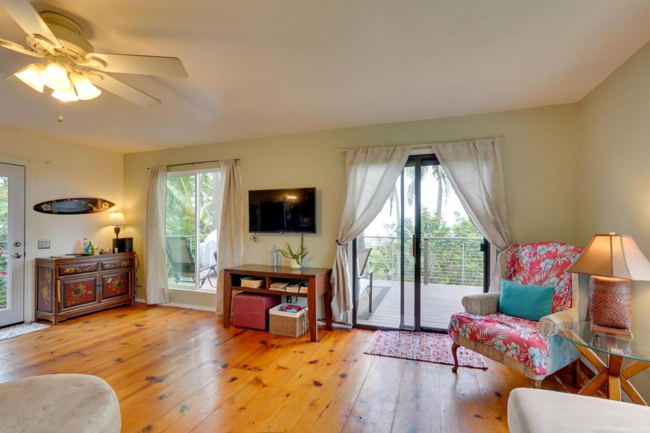 Breezy Kailua-Kona Bungalow With Lanai And Ocean View! Esterno foto