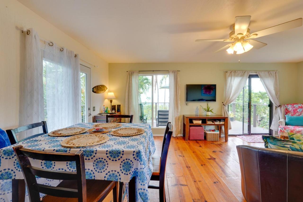 Breezy Kailua-Kona Bungalow With Lanai And Ocean View! Esterno foto
