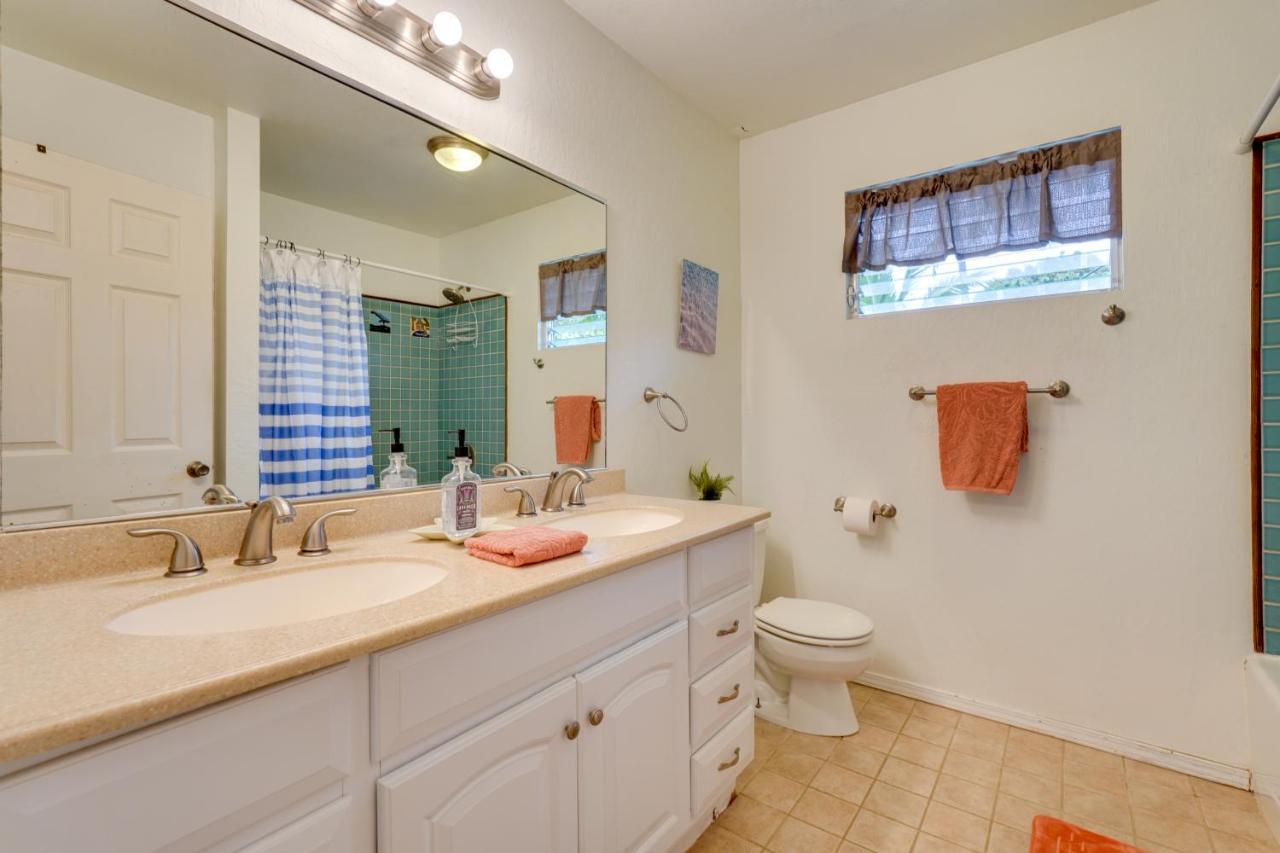 Breezy Kailua-Kona Bungalow With Lanai And Ocean View! Esterno foto